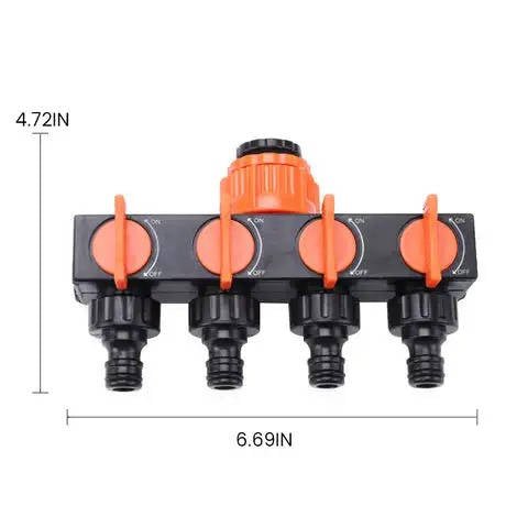 Garden Hose Splitter 4 Way - TRENDVYO