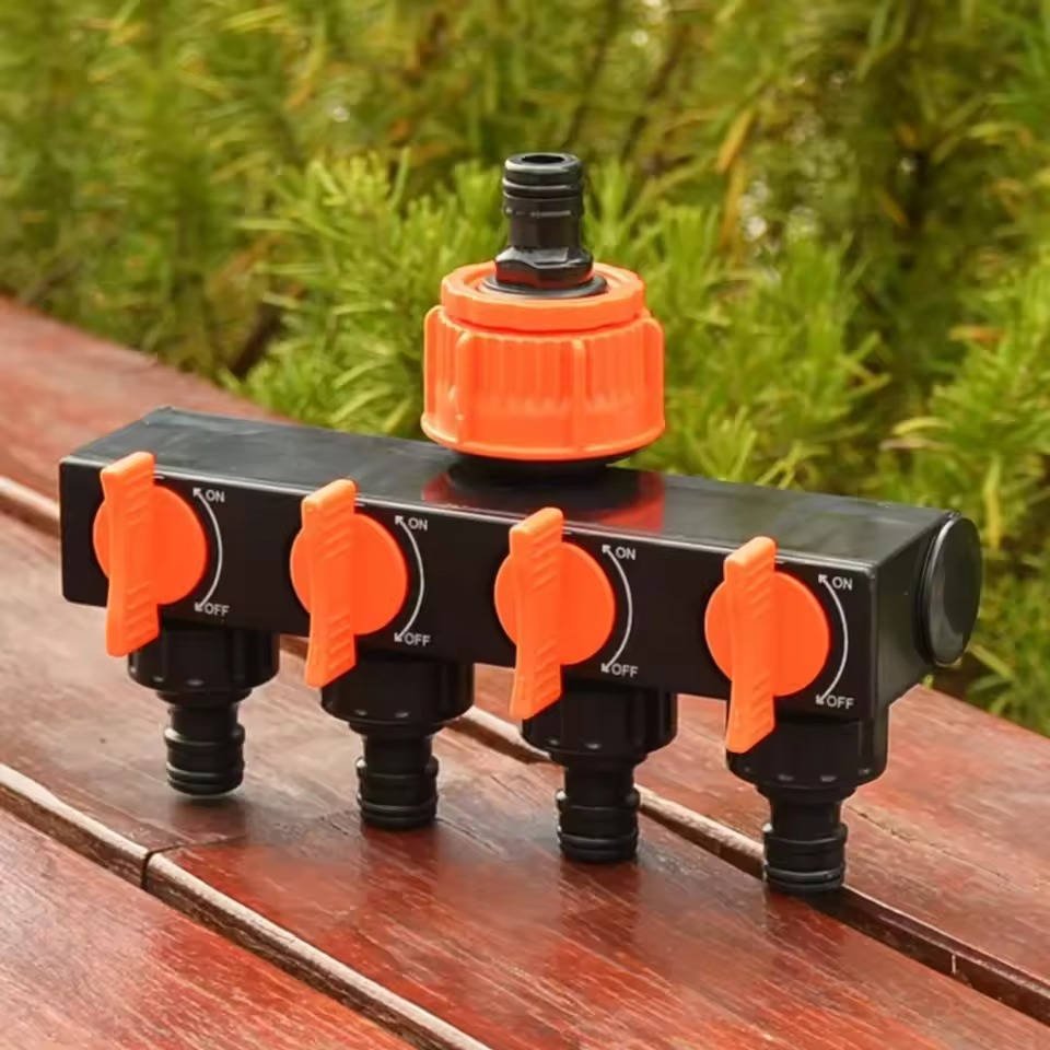 Garden Hose Splitter 4 Way - TRENDVYO