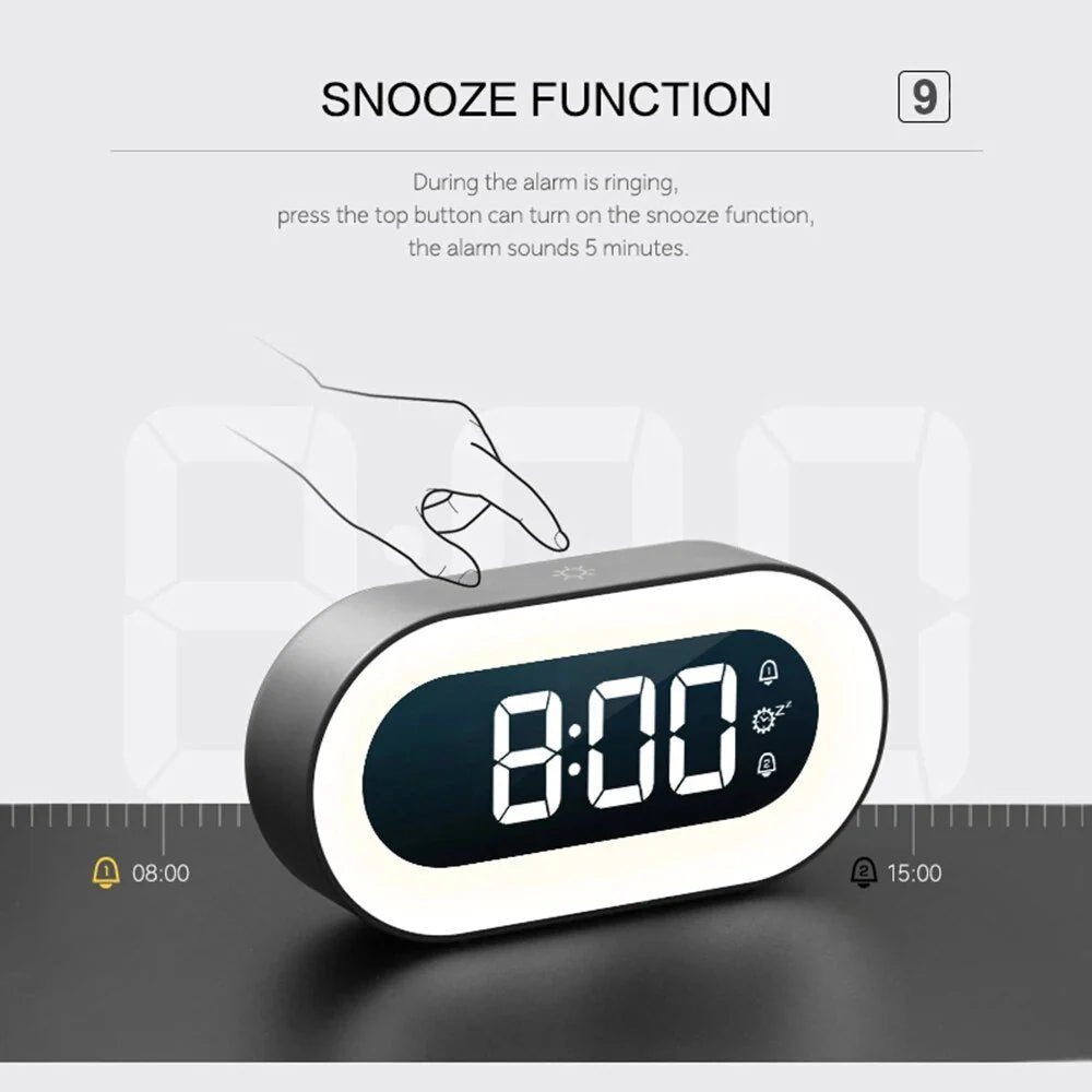 Gentle Light Alarm Clock - TRENDVYO