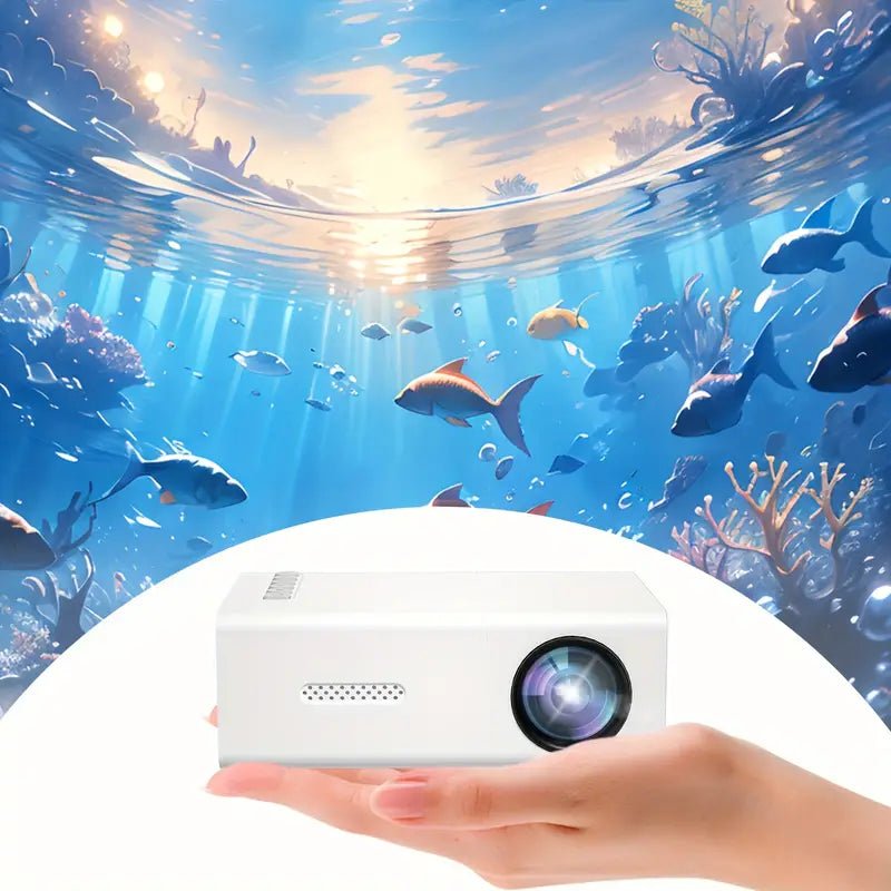 HD 720P - Fast Focus, Portable Projector - TRENDVYO