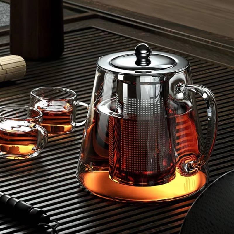 Heat Resistant Glass Teapot - TRENDVYO