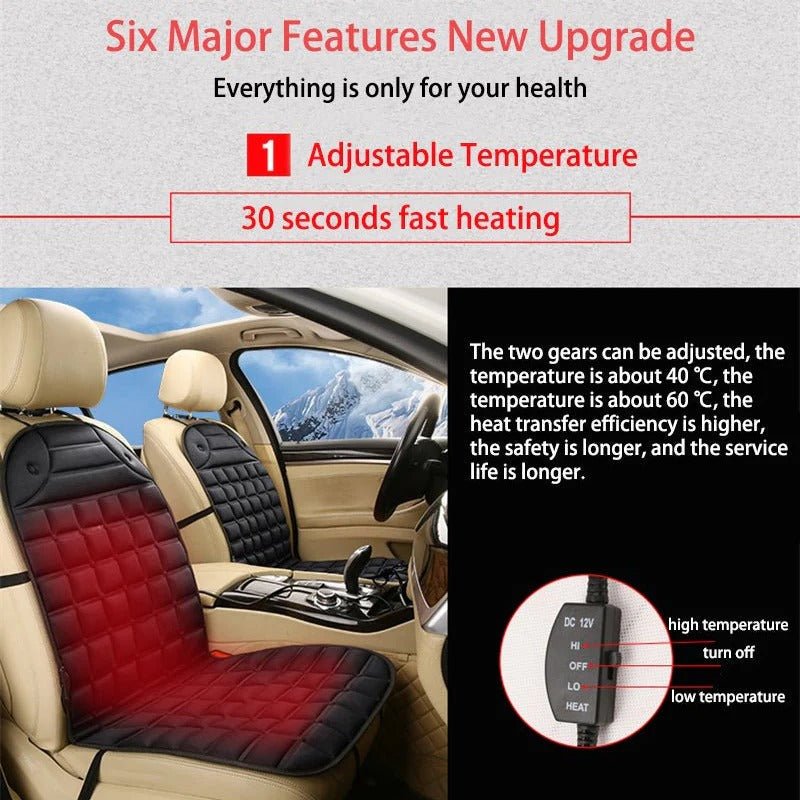 Heated Car Seat Cushion - TRENDVYO