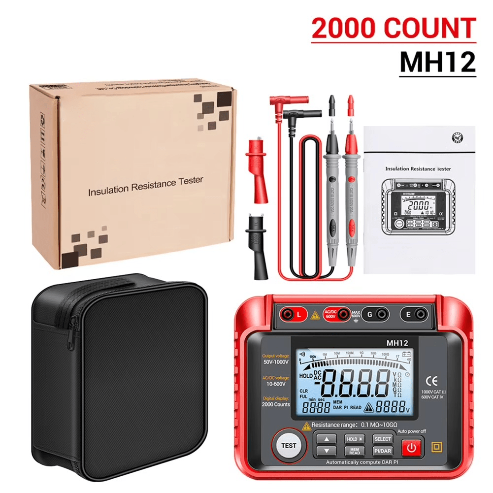 High Resistance Meter Voltage Tester Megohmmeter Tool - TRENDVYO