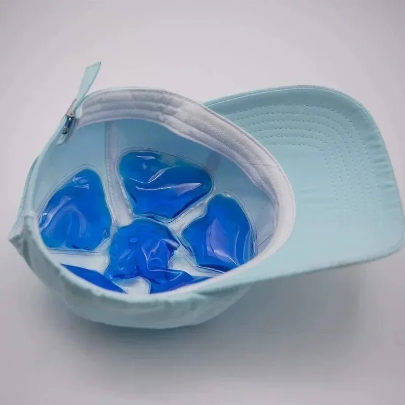 Ice Gel Pack Cooler for Hats and Helmets - TRENDVYO