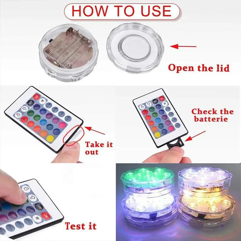 Luces LED Sumergibles