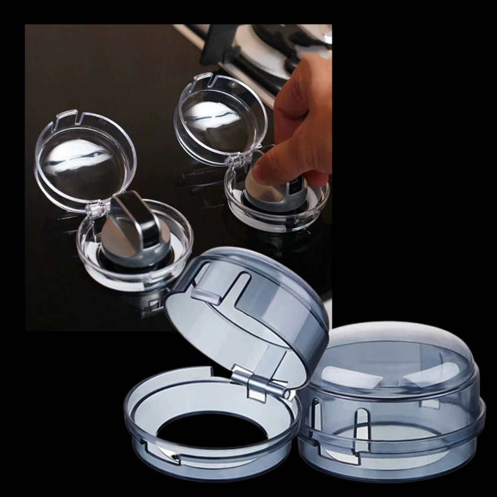 Juego de protectores de perillas de estufa de gas