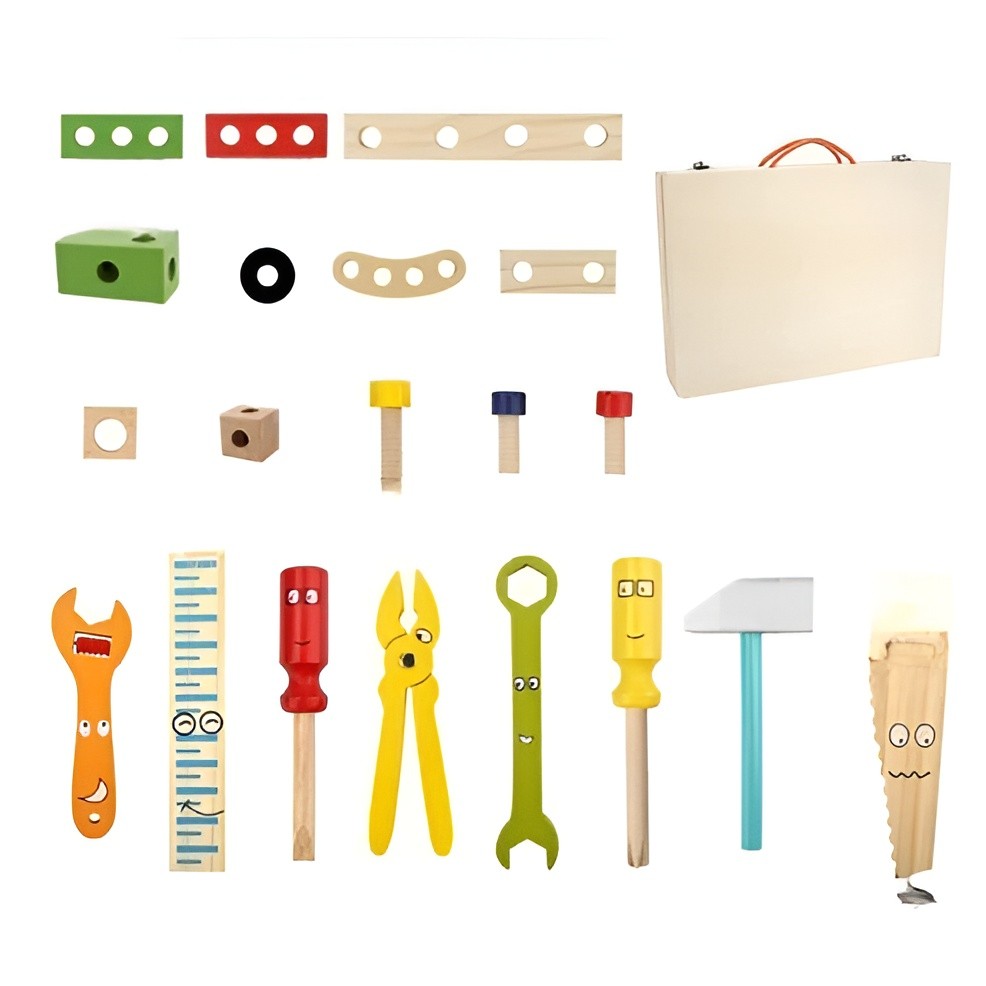 Juego de herramientas para niños