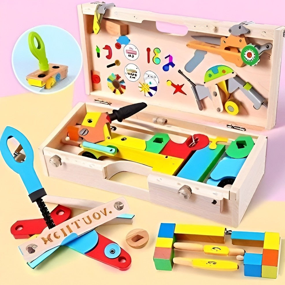 Juego de herramientas para niños