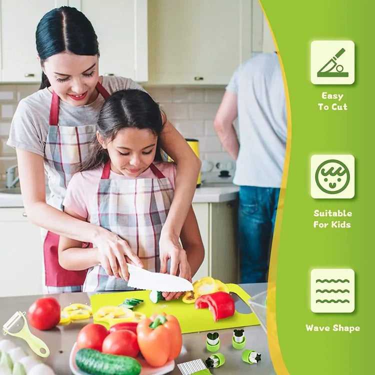 Set de utensilios de cocina júnior para niños