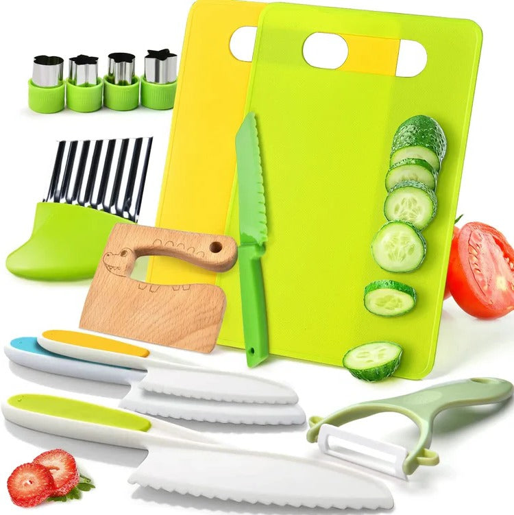 Set de utensilios de cocina júnior para niños