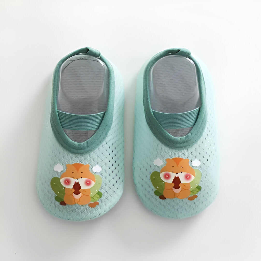 Zapatos Antideslizantes de Dibujos Animados para Bebés