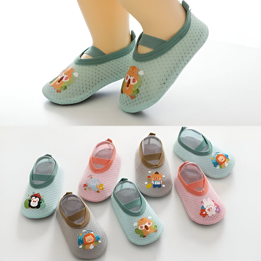 Zapatos Antideslizantes de Dibujos Animados para Bebés