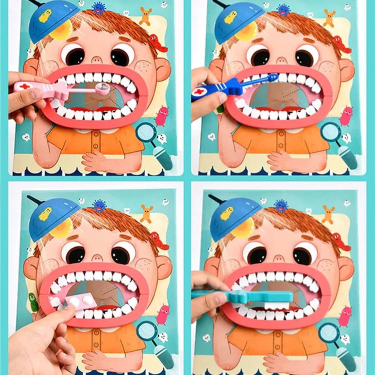 Kit de juego de roles: dentista infantil