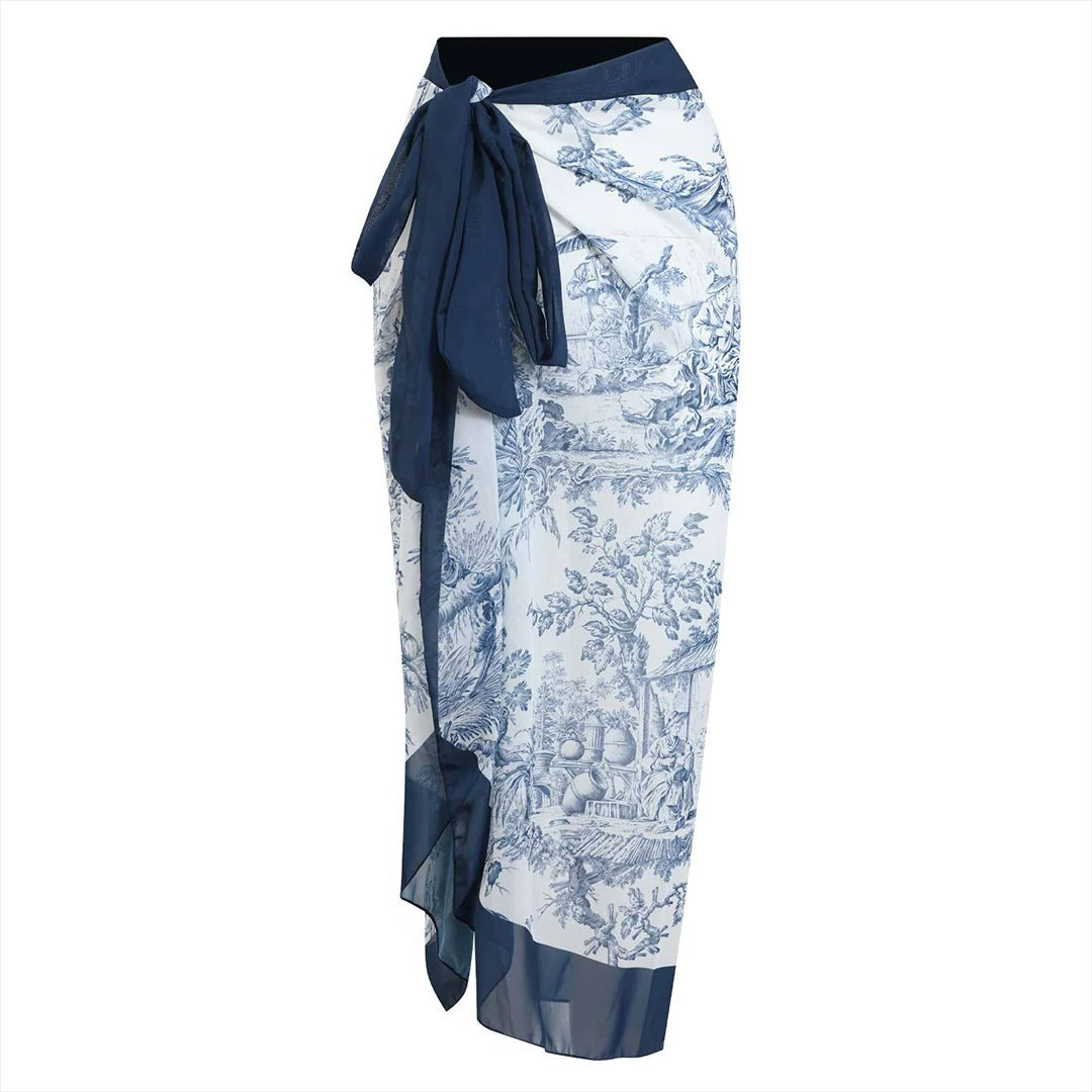 Elegante conjunto de traje de baño