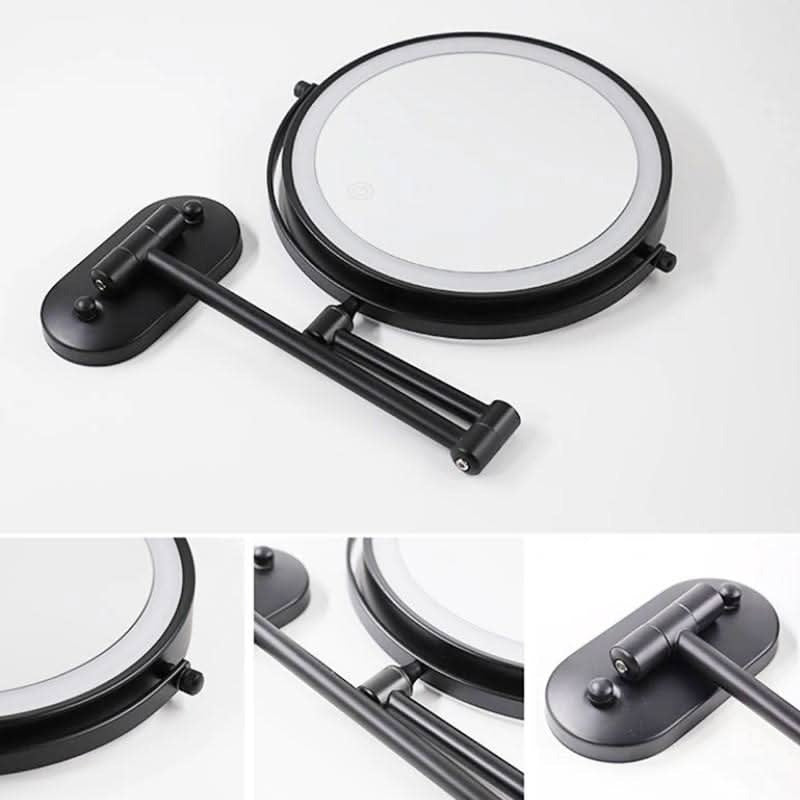 Espejo de aumento LED recargable