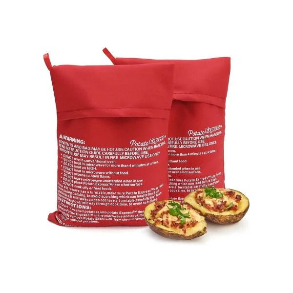 Bolsa para patatas al microondas