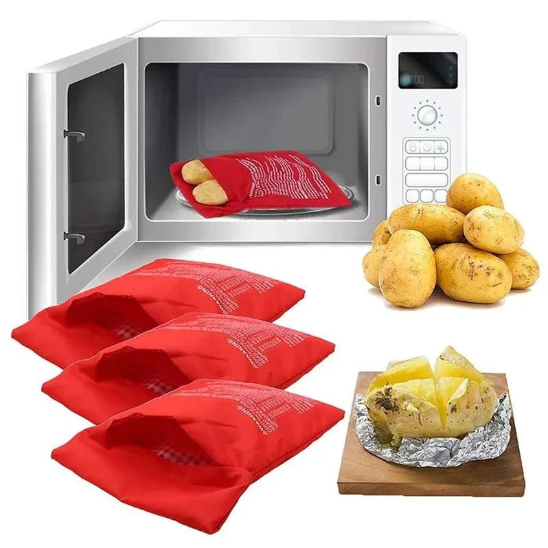 Bolsa para patatas al microondas