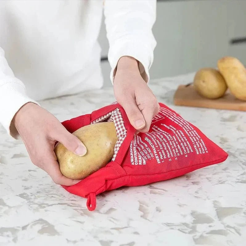 Bolsa para patatas al microondas
