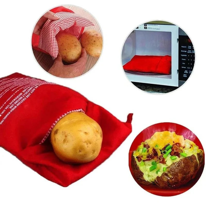 Bolsa para patatas al microondas