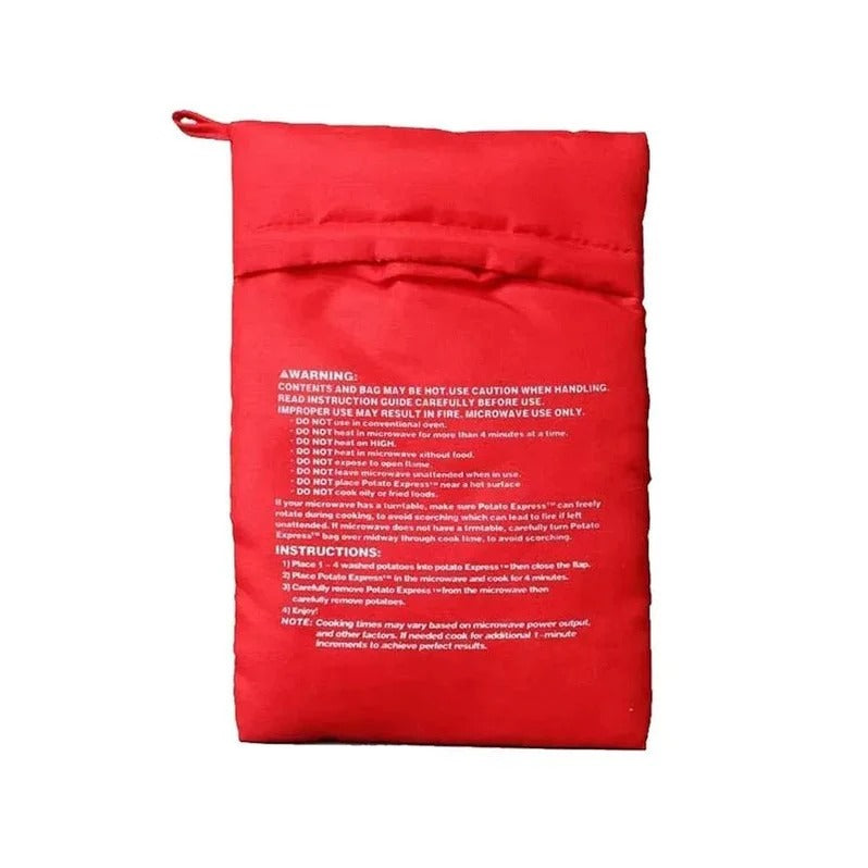 Bolsa para patatas al microondas