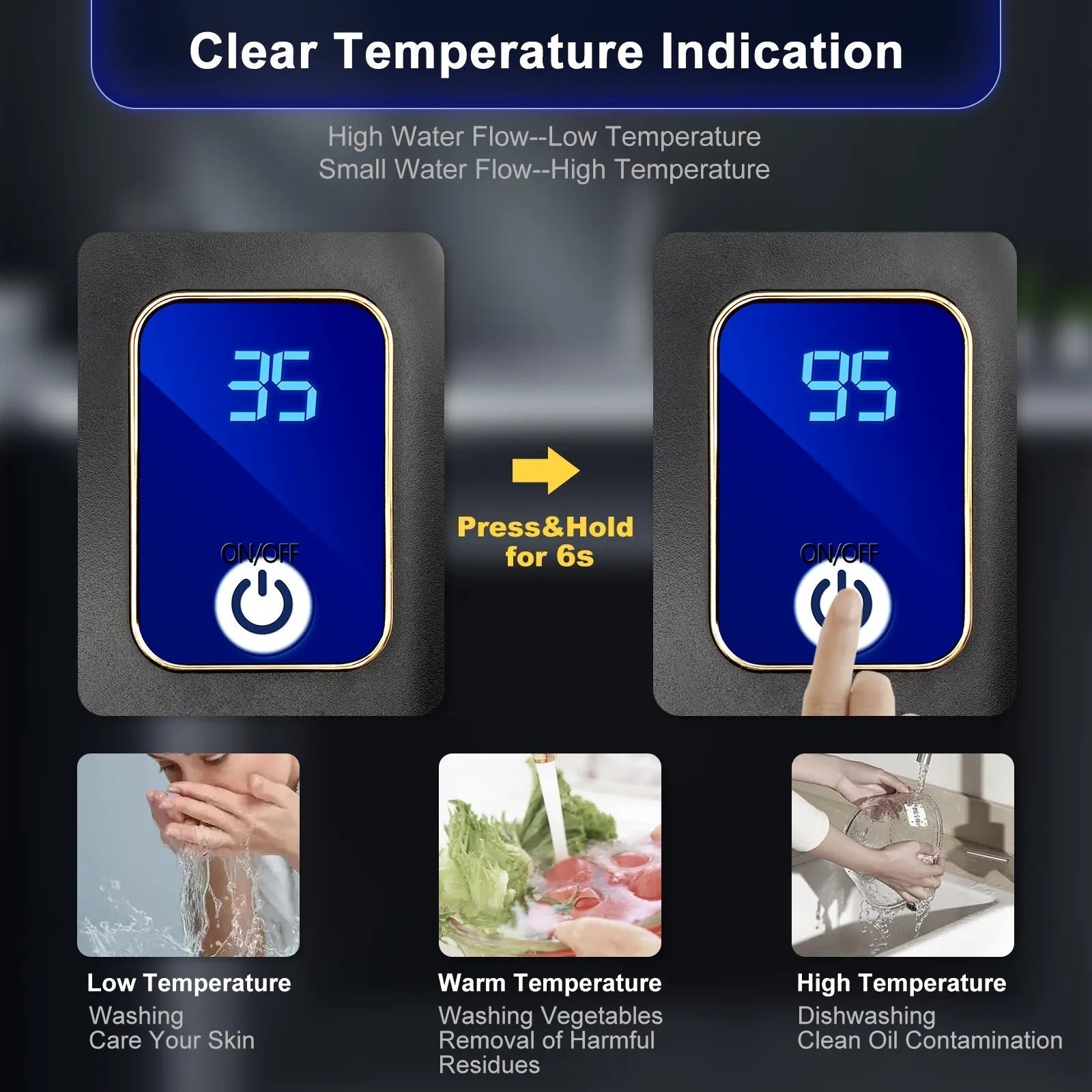 Instant Water Heater Tankless - TRENDVYO