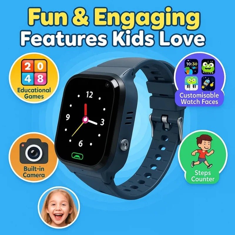 Kids Smart Watch GPS Tracker - TRENDVYO