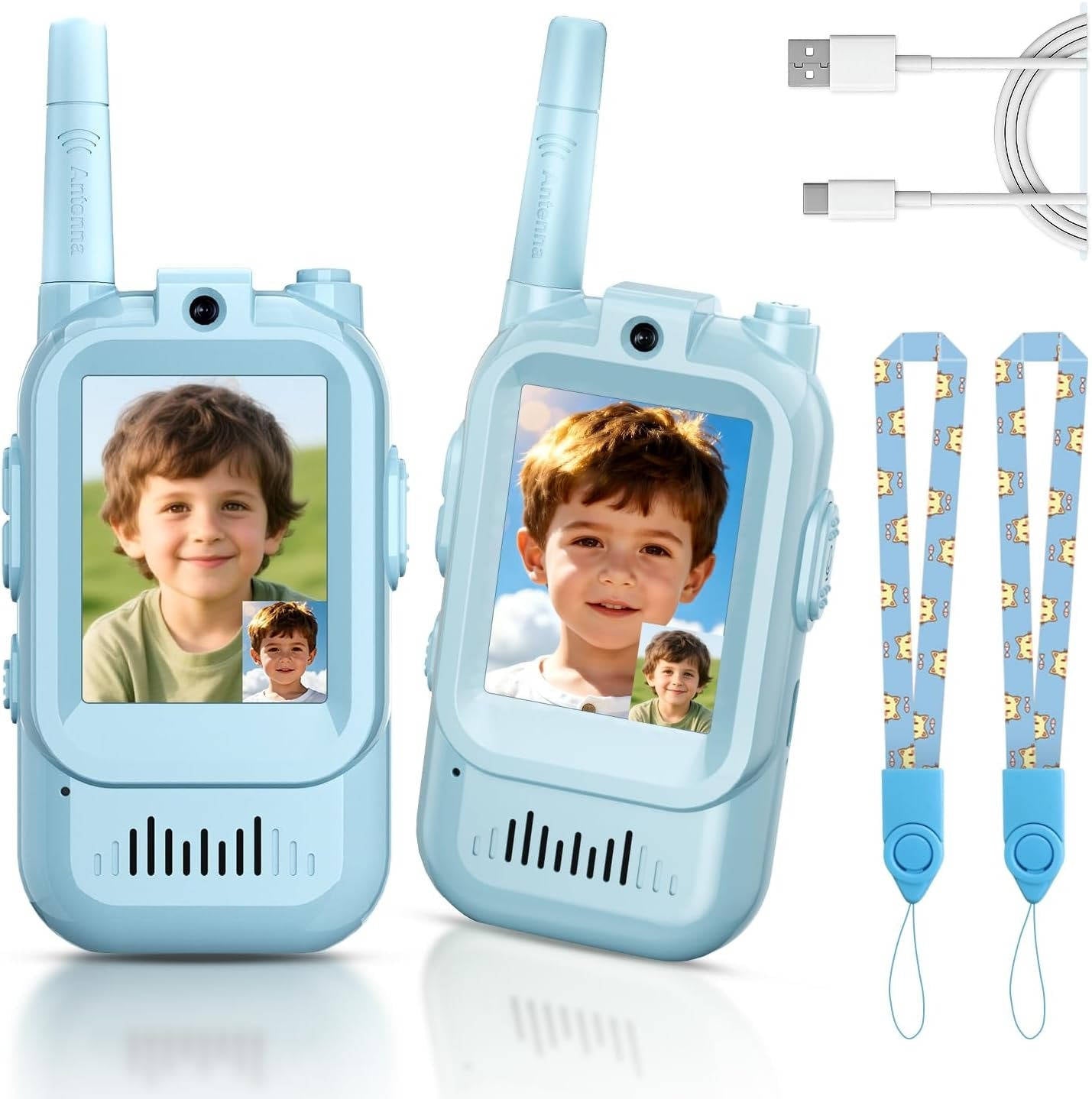 Kids Walkie Talkies Video Voice & Chat 2 Set - TRENDVYO
