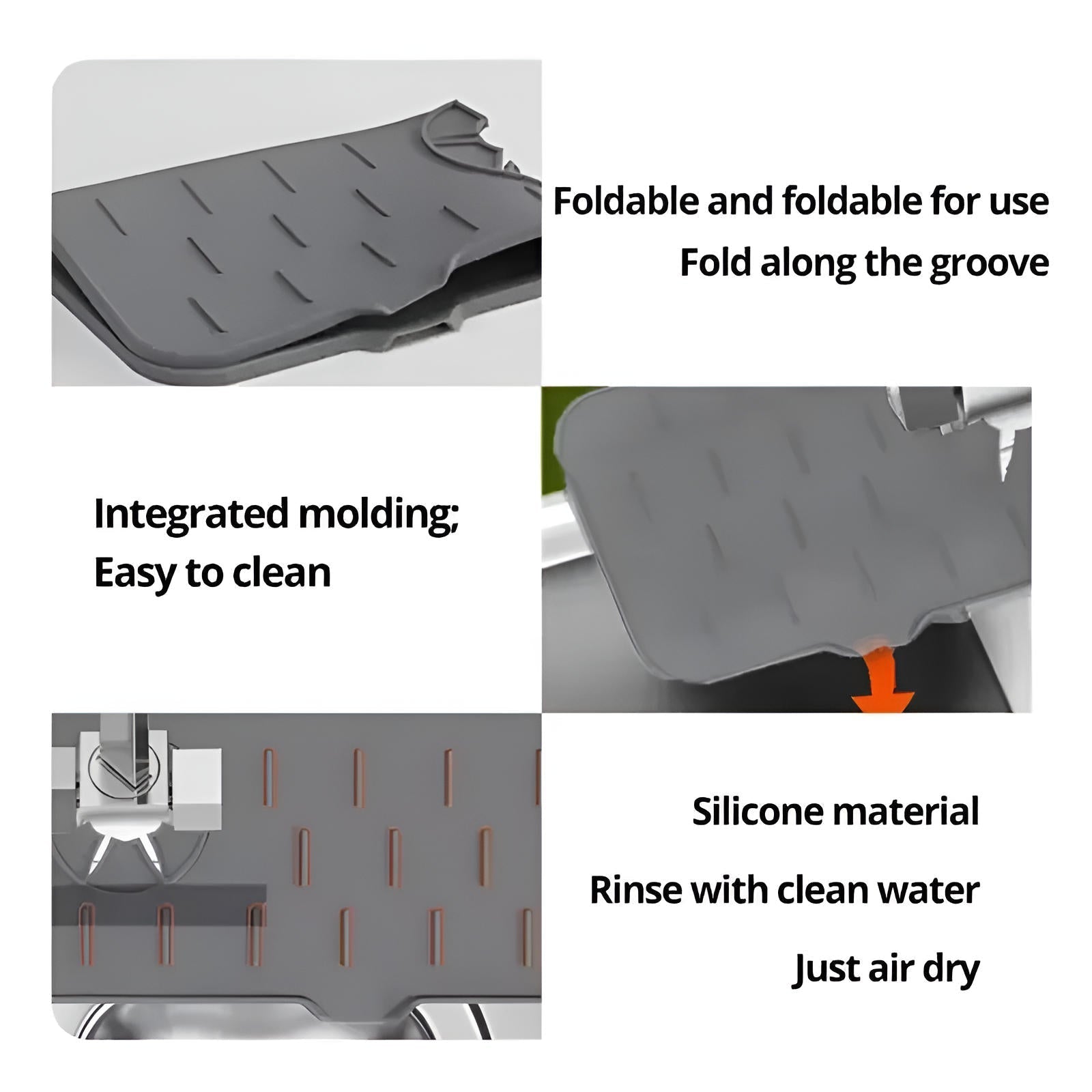 Kitchen Sink Faucetsplash Guard - TRENDVYO