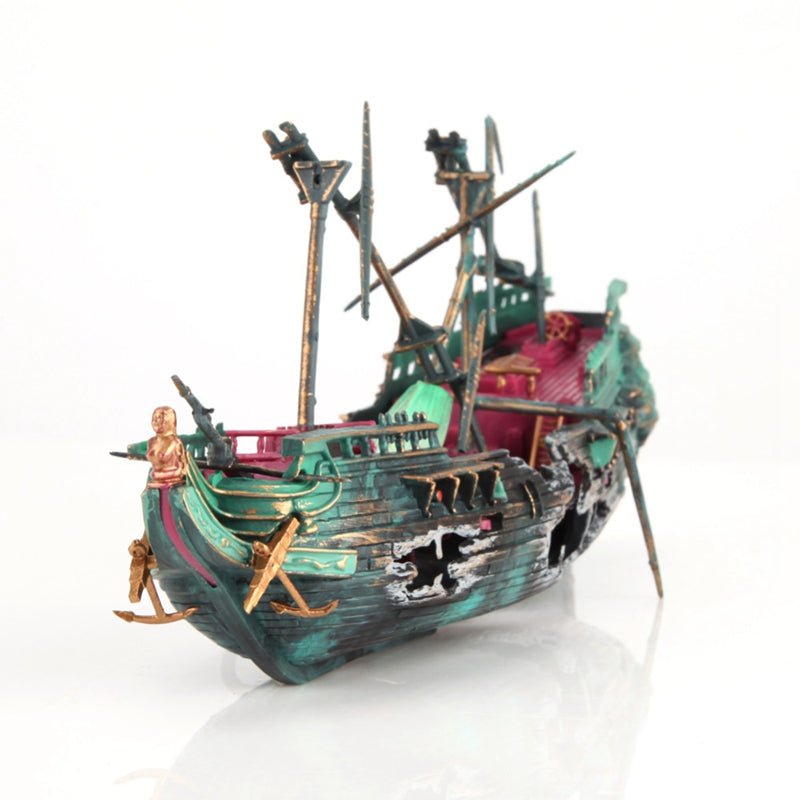 Large Shipwreck Aquarium Decoration - TRENDVYO