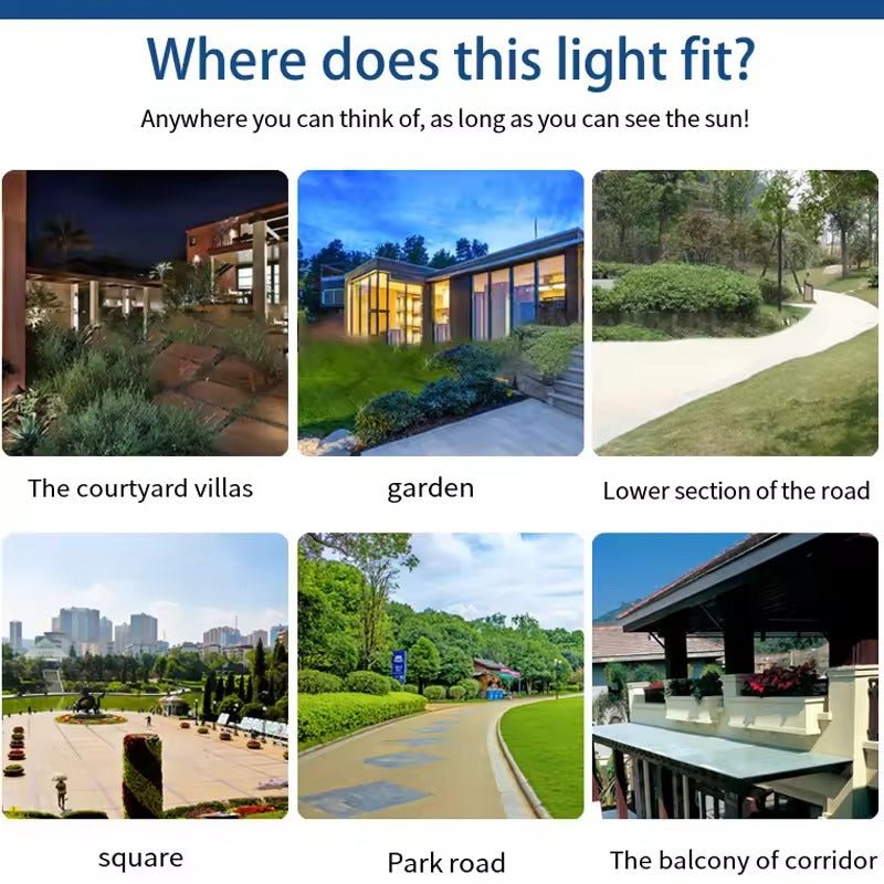 LED Outdoor Solar Light - TRENDVYO