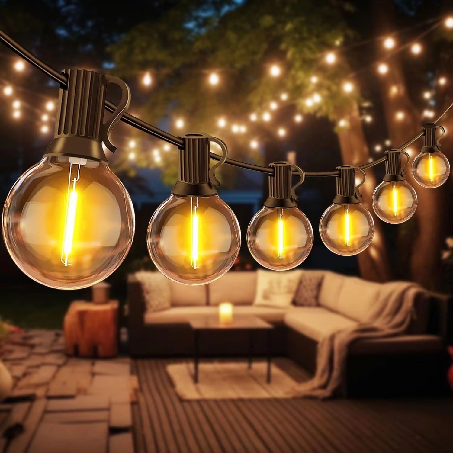 LED Outdoor String Lights - TRENDVYO