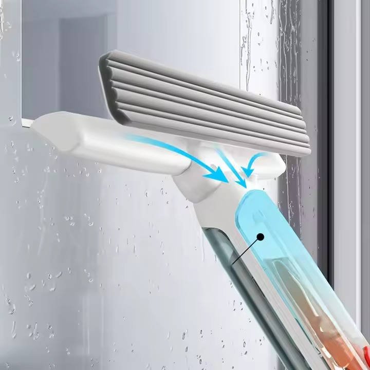 Long Handle Telescopic Window Cleaner - TRENDVYO