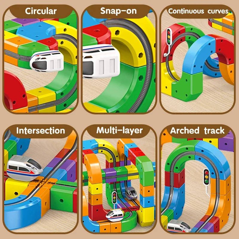 Magnetic Train Track Toy - TRENDVYO