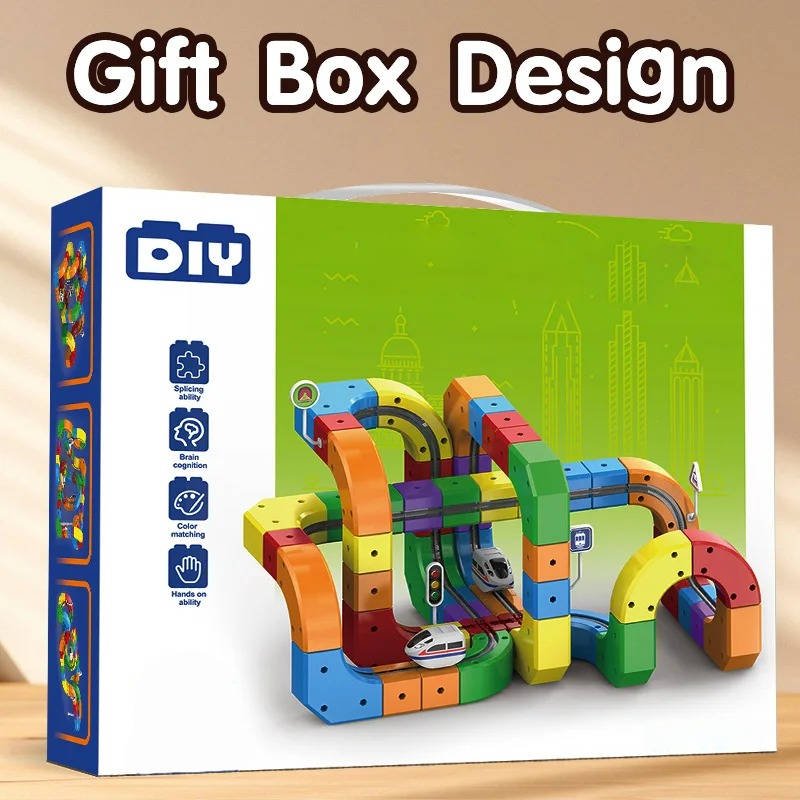 Magnetic Train Track Toy - TRENDVYO
