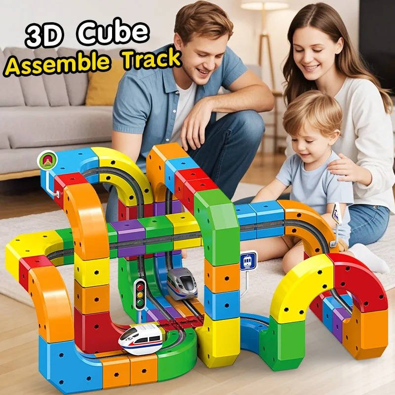 Magnetic Train Track Toy - TRENDVYO