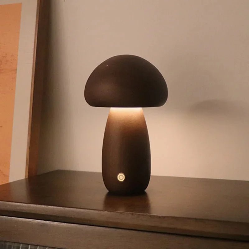 Mushroom Night Light Bedside Lamp - TRENDVYO