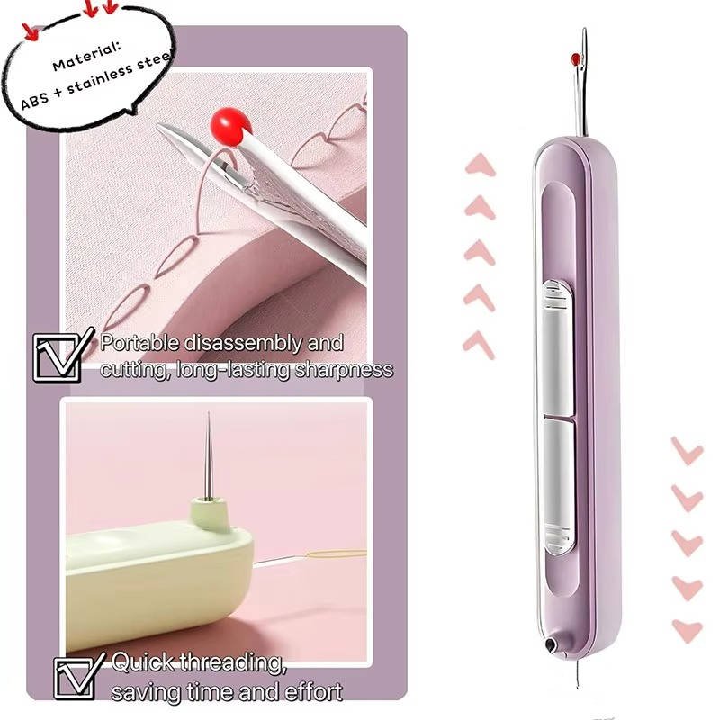 Needle Threader & Seam Ripper Tool - TRENDVYO