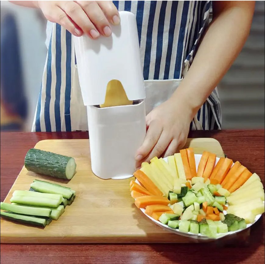 Non-slip Vegetable Slicer With Sharp Stainless Steel Blades - TRENDVYO