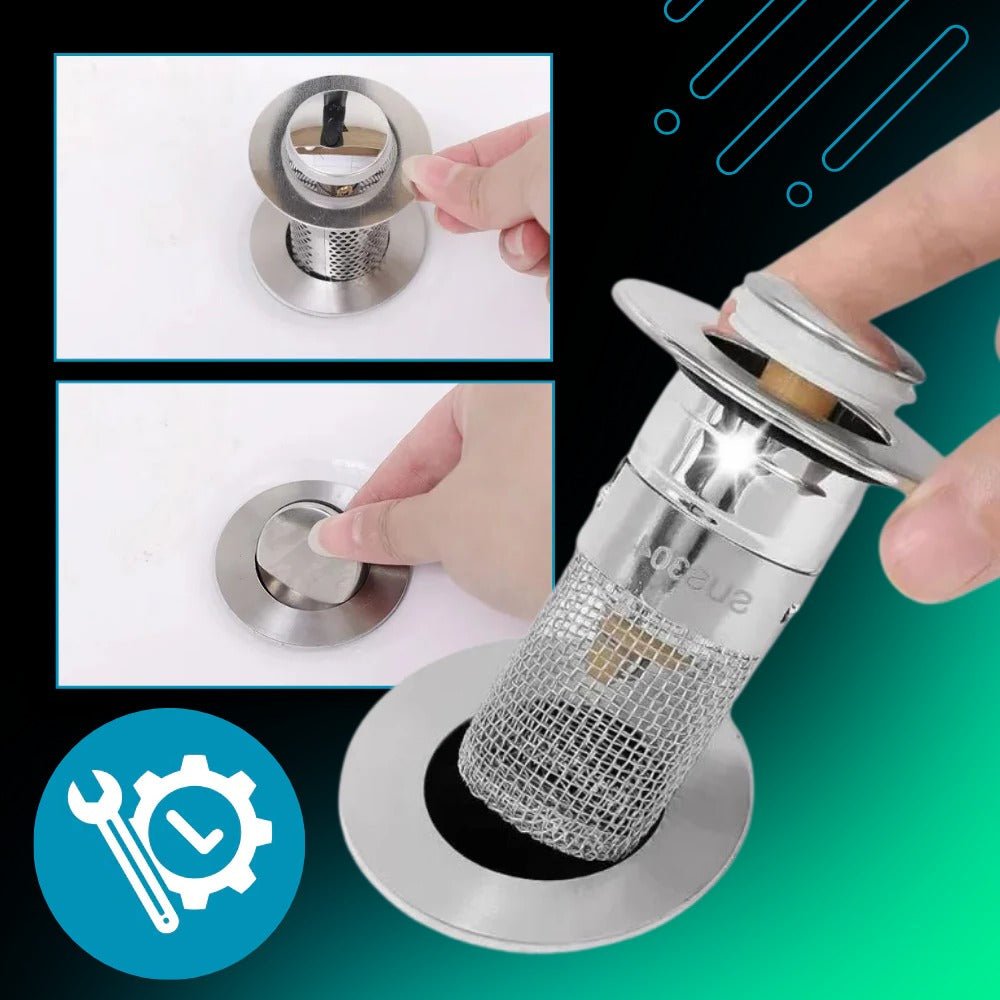 Odor Isolation Pop Up Sink Stopper - TRENDVYO