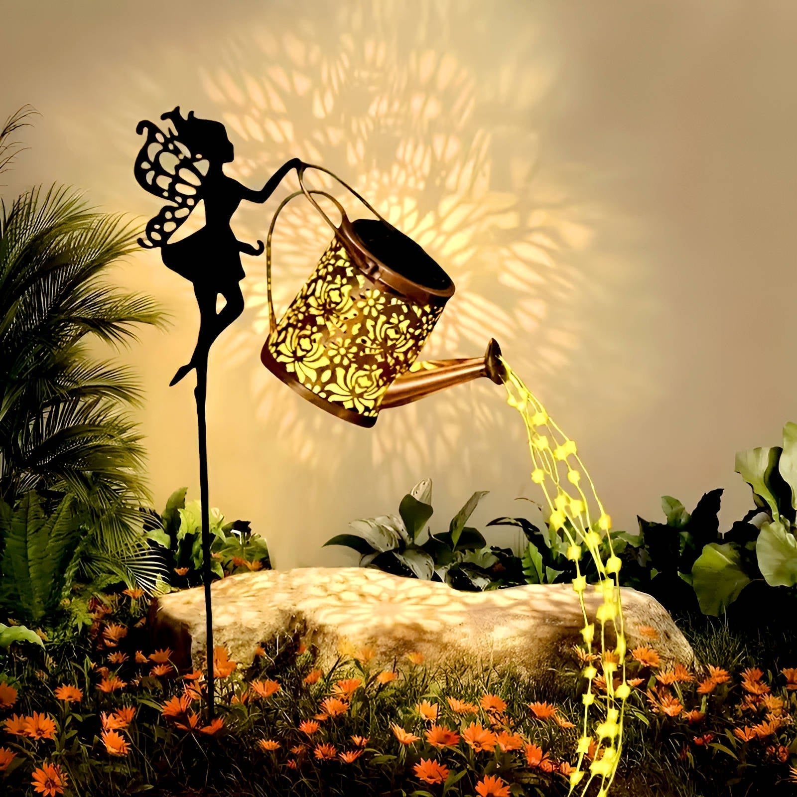 Outdoor Light Decorations Hanging Fairy Lamp - TRENDVYO