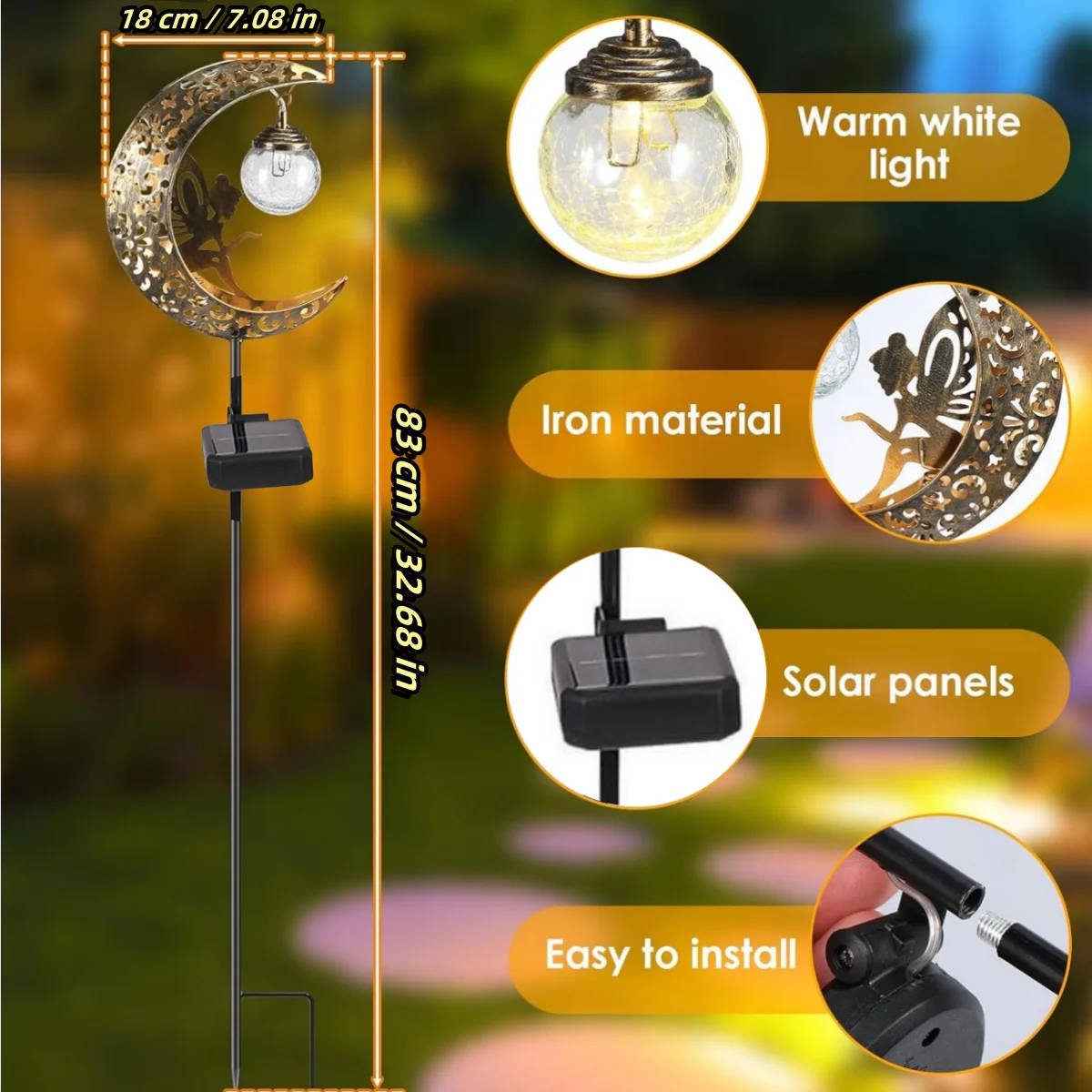 Outdoor Light Garden Decorations - TRENDVYO