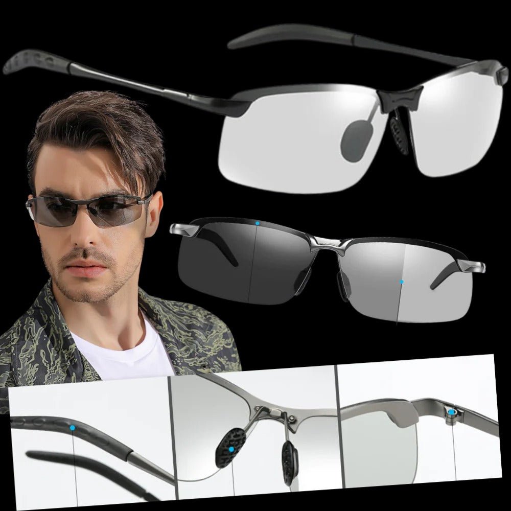 Photochromic UV Sunglasses For Men - TRENDVYO