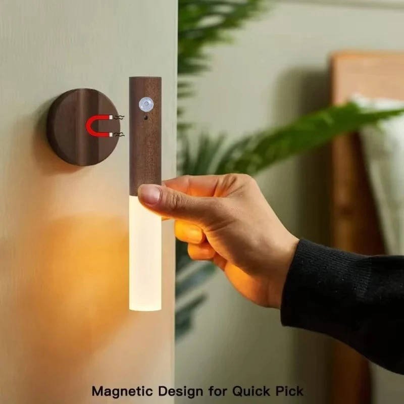 Plug in Motion Sensor Night Light for Bedroom - TRENDVYO