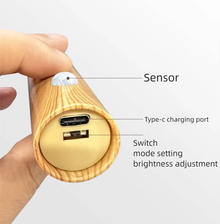 Plug in Motion Sensor Night Light for Bedroom - TRENDVYO