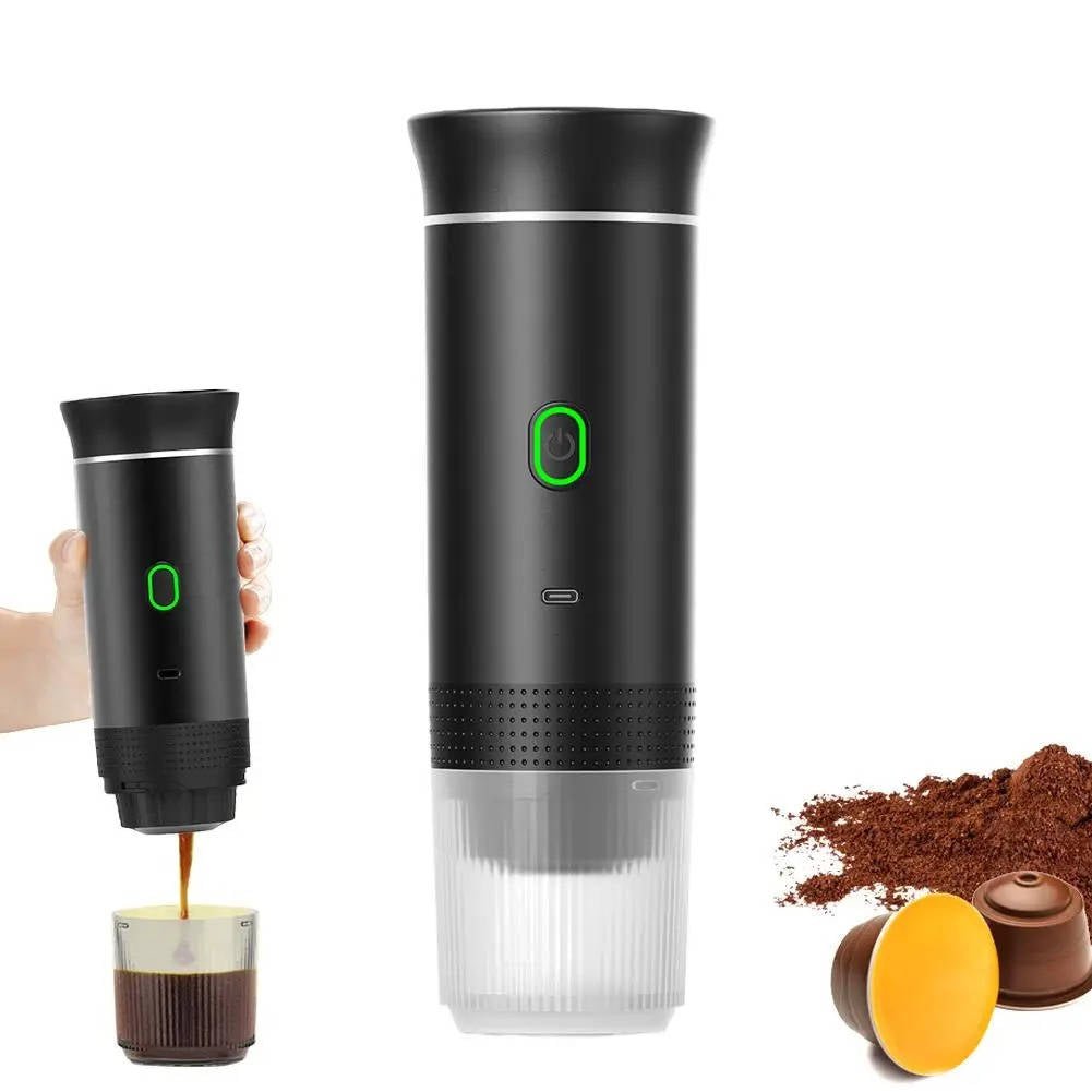 Portable Coffee Maker - Espresso Cappuccino And Drip - TRENDVYO