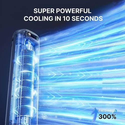 Portable tabletop fan - TRENDVYO