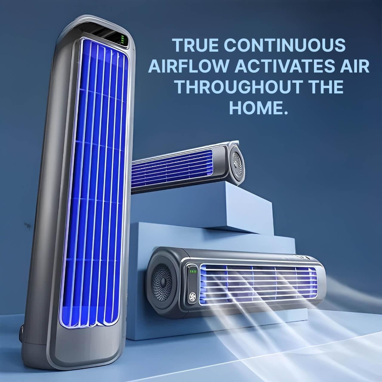 Portable tabletop fan - TRENDVYO