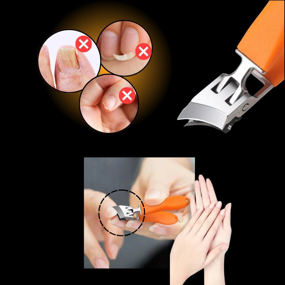 Precision Wide-Jaw Nail Clipper - TRENDVYO