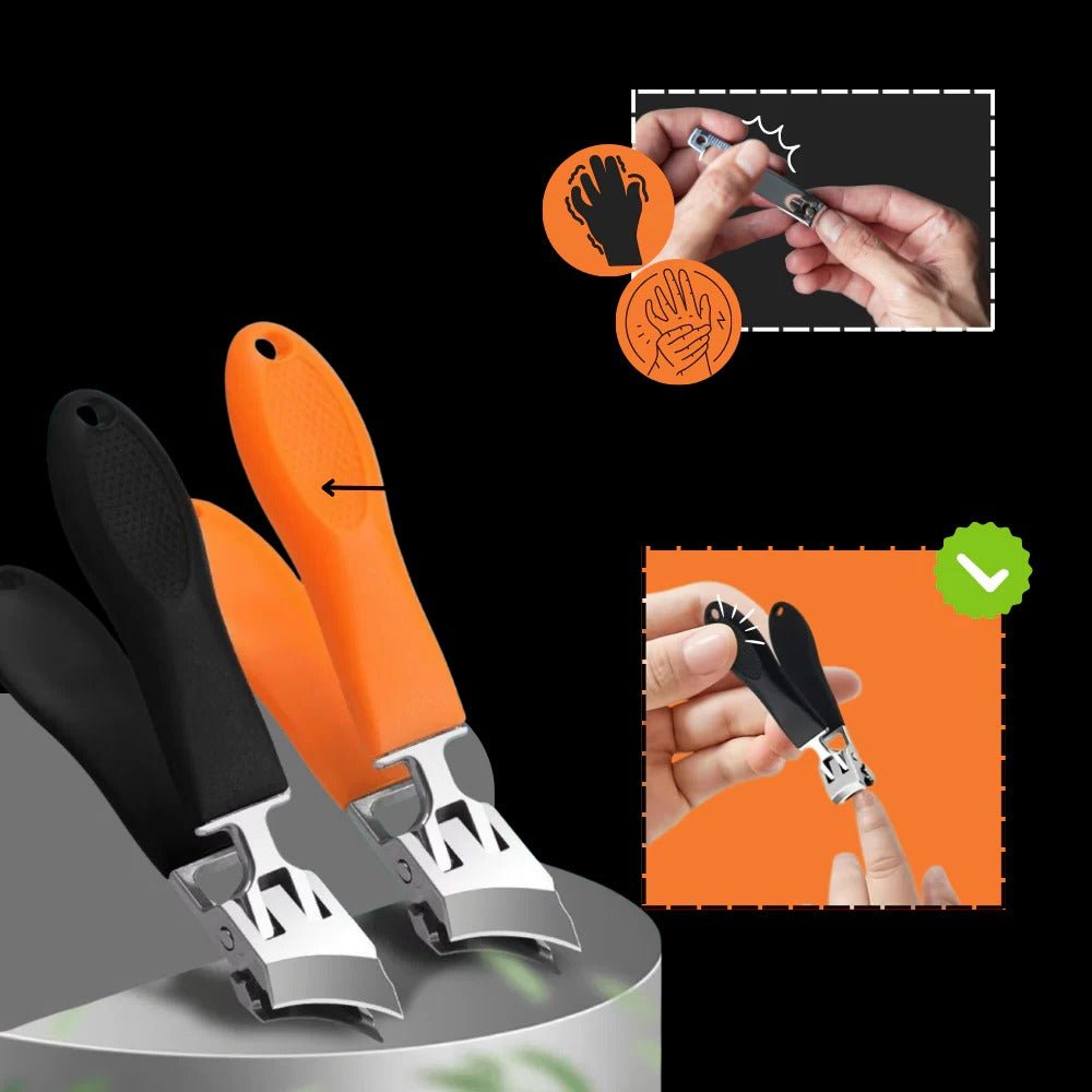 Precision Wide-Jaw Nail Clipper - TRENDVYO