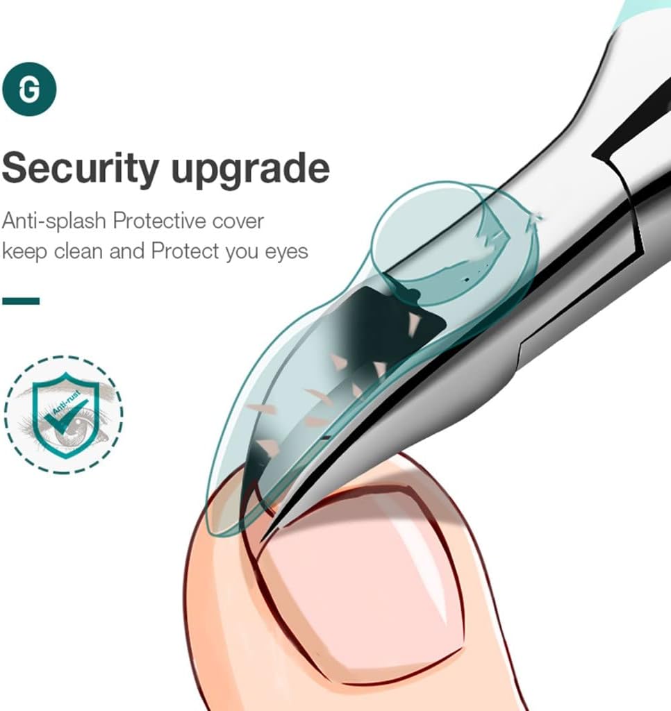 Premium Toenail Clipper for Seniors, Best for Thick and Ingrown Toenails - TRENDVYO